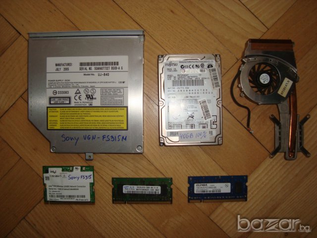 Sony Vgn-fs315m лаптоп на части, снимка 3 - Части за лаптопи - 9560332