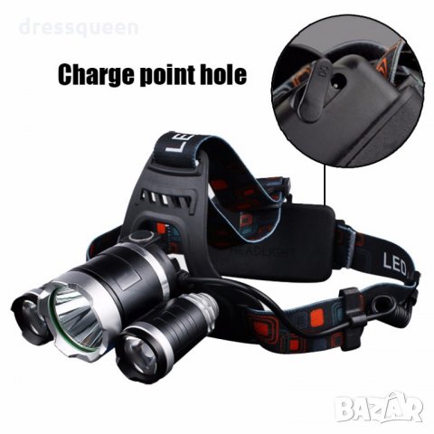 1868 Челник с 3диода1хT6 =2xCREE XPE, снимка 10 - Друга електроника - 23453020