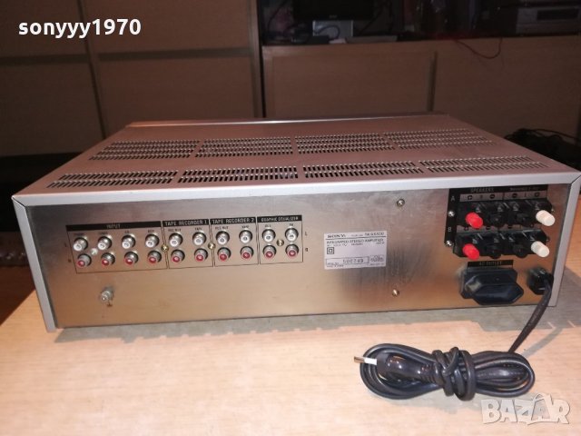 &sony ta-ax500 amplifier-made in japan-внос швеицария, снимка 16 - Ресийвъри, усилватели, смесителни пултове - 21637055