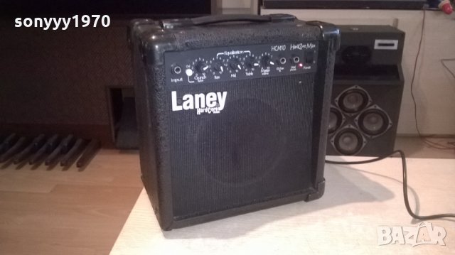 laney hcm10 guitar amplifier-30х29х18см-внос англия, снимка 7 - Ресийвъри, усилватели, смесителни пултове - 22837305