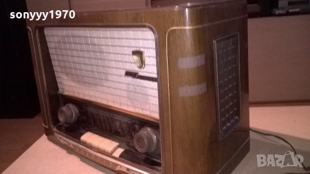 grundig 3d-tube receiver-west germany-внос швеицария, снимка 3 - Ресийвъри, усилватели, смесителни пултове - 22123511