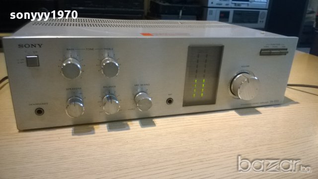 sony ta-333 integrated amplifier-180w-made in taiwan-внос швеицария, снимка 4 - Ресийвъри, усилватели, смесителни пултове - 10352710