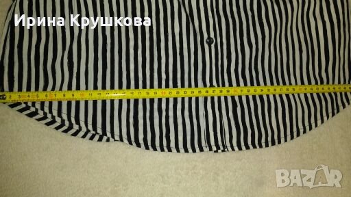 Риза с дълъг ръкав, но с голи рамене. Много интересен модел, снимка 7 - Ризи - 25198686