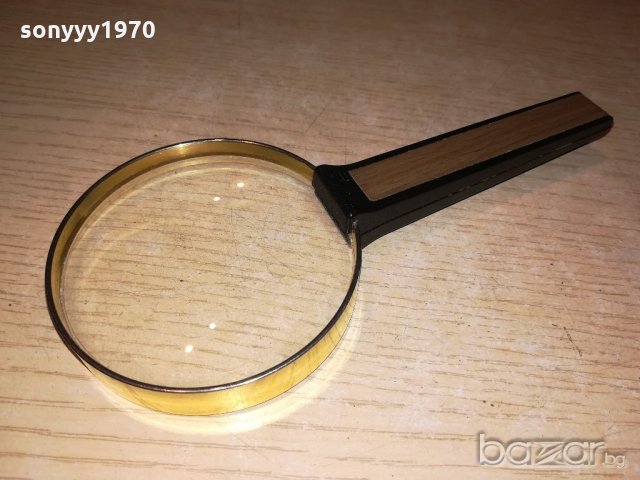 поръчана-germany-2.5x egchenbach GOLD-профи бижутерска лупа-внос швеицария, снимка 2 - Колекции - 20720158
