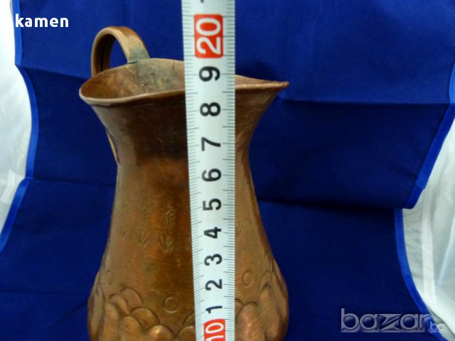 Кана кована мед  , 20 см., снимка 6 - Антикварни и старинни предмети - 15069707