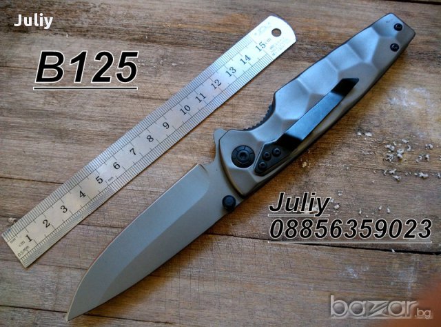 Сгъваем нож Strider Knives B125, снимка 2 - Ножове - 11955390