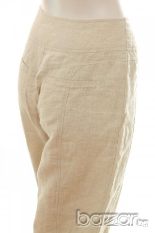Дамски ленени бермуди S, снимка 3 - Къси панталони и бермуди - 20900914