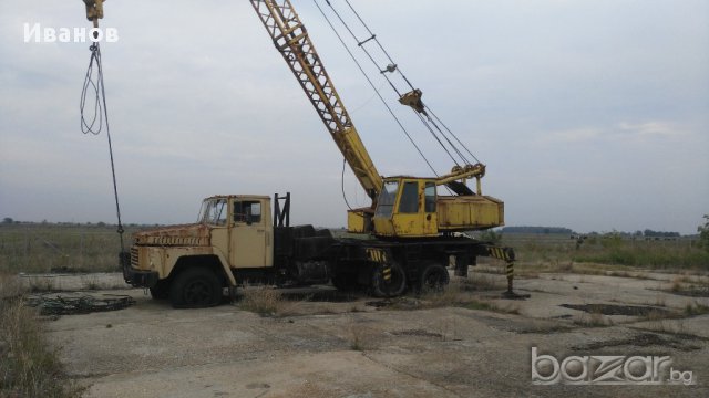 Автокран краз 20 тонен на част