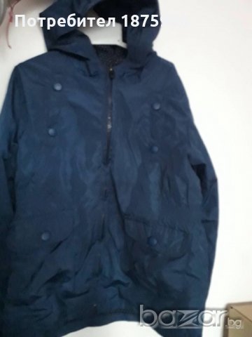 Тъмно синьо детско яке 8г