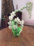Орхидея от мъниста, снимка 4