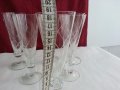 кристални чаши за шампанско гравирани , снимка 3