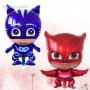 PJMASKS PJ Masks PJ Mask герои голям балон фолио фолиев хелий или въздух парти рожден ден, снимка 2