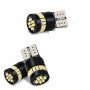 LED Лед крушки габарити Т10 CANBUS с 24SMD и 30SMD диода , снимка 2