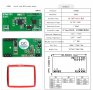 125kHz RFID access card reader TTL RS232 board PCB платка на четец карти рфид, снимка 4