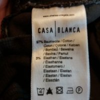 Дам.пола-"CASA BLANCA"-/памук+ликра/,цвят-тъм.кафява. Закупена от Италия., снимка 10 - Поли - 21926596