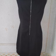 Черна рокля с цепки, снимка 7 - Рокли - 17083521