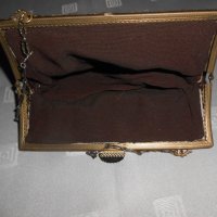 Колекционерска дамска чанта с черен камък 190- 1920 г, снимка 5 - Антикварни и старинни предмети - 23111937