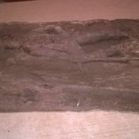 антика-стара дърворезба-old-43х39х5см-внос швеицария, снимка 7 - Антикварни и старинни предмети - 26170336