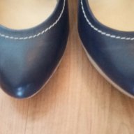 Сини обувки естествена кожа, снимка 9 - Дамски обувки на ток - 14140505