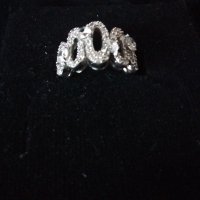 'Bvlgari 'сребърен  уникален пръстен, снимка 4 - Пръстени - 23339994
