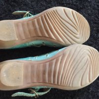 Сандали tamaris естествена кожа 38 номер, снимка 4 - Дамски обувки на ток - 26110898