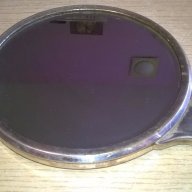 АНТИКА-Ретро огледало-метално-27х14см-внос швеицария, снимка 5 - Антикварни и старинни предмети - 18474771