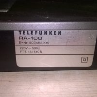 telefunken ra-100 stereo amplifier-внос швеицария, снимка 15 - Ресийвъри, усилватели, смесителни пултове - 21773854