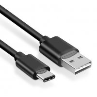 Оригинален бързо зареждащ USB тип C КАБЕЛ ЗА SAMSUNG S8 + зарядно и данни двустранен, снимка 2 - USB кабели - 21618562