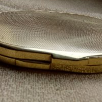 Пудриера в цвят злато с инициали O.W., снимка 8 - Антикварни и старинни предмети - 23168230