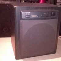 aiwa ts-w7k-active powered subwoofer-42х38х34см-внос англия, снимка 13 - Тонколони - 19984066