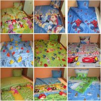 Единично детско спално бельо-завивка/плик,чаршаф и калъфка - 13 вида, снимка 1 - Спално бельо - 15256007