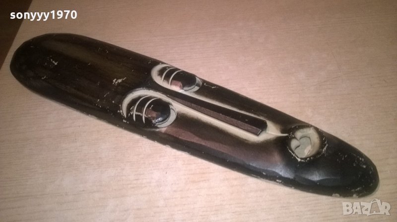 ретро маска за стена-внос швеицария-48х12см, снимка 1