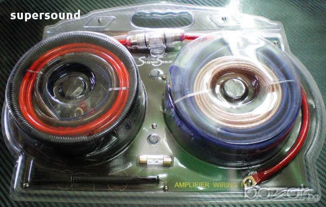КАБЕЛИ КОМПЛЕКТ за автоусилвател, снимка 1