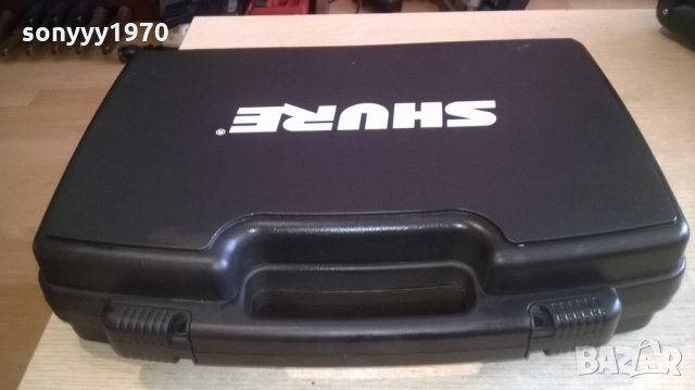 *куфар и приемник shure-БЕЗ МИКРОФОН, снимка 2 - Микрофони - 23978366