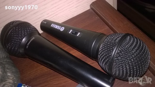 behringer & yamaha-profi mic-жични микрофони, снимка 2 - Микрофони - 23803808