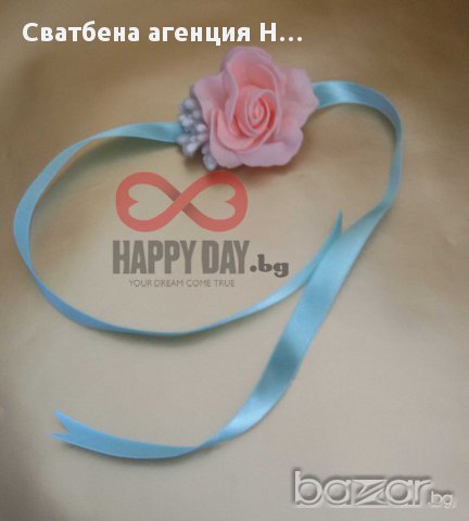 Сватбени бутониери - бутониера за ръка - гривна Елена, снимка 2 - Кетъринг - 14769100