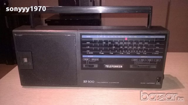 telefunken-pr500 receiver-внос швеицария, снимка 4 - Ресийвъри, усилватели, смесителни пултове - 18018676