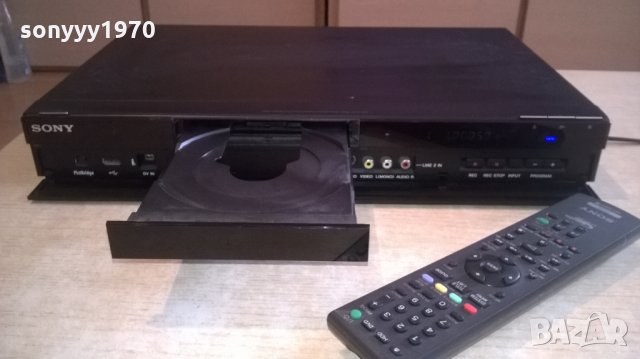 sony rdr dvd recorder-hdd/usb/hdmi-внос швеицария, снимка 3 - Плейъри, домашно кино, прожектори - 24544772