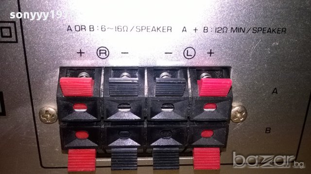 yamaha a-300+yamaha t-300-japan-внос швеицария, снимка 14 - Ресийвъри, усилватели, смесителни пултове - 12615172