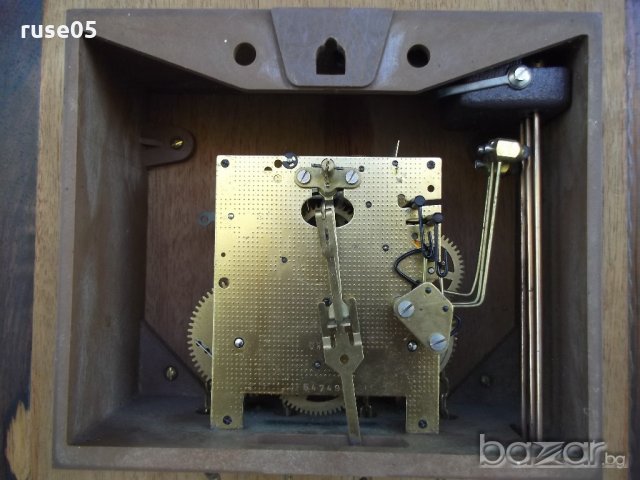 Часовник "BRIXON" стенен с махало и тежести работещ, снимка 6 - Други ценни предмети - 19570431