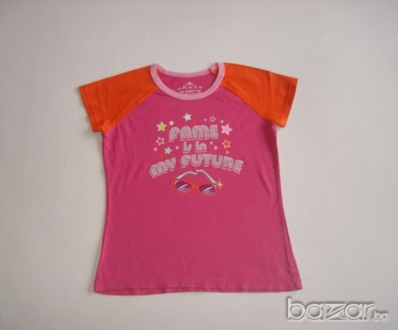 Place,хубава тениска за момиче,128 см.  , снимка 2 - Детски тениски и потници - 16401105