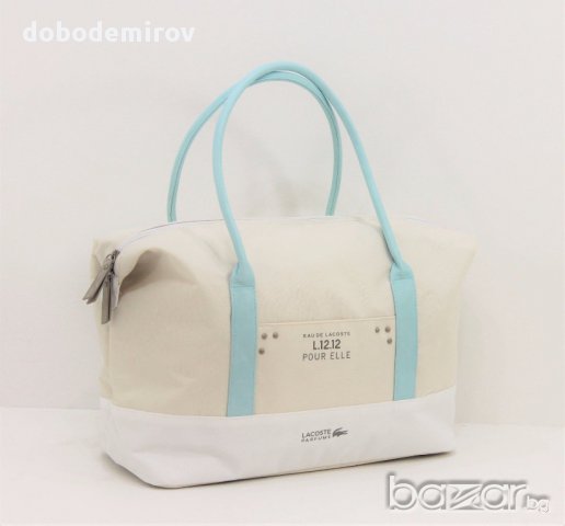 Нова чанта Lacoste POUR ELLE Holdall/Travel Bag, оригинал, снимка 12 - Чанти - 15911254