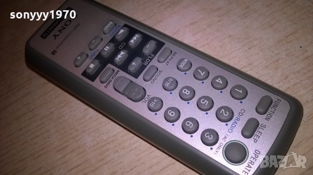sony rmt-cs20cpad audio remote-внос швеция, снимка 5 - Други - 25246948