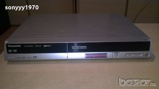 поръчано-panasonic dmr-es10 dvd recorder-за ремонт, снимка 4 - Ресийвъри, усилватели, смесителни пултове - 18414537