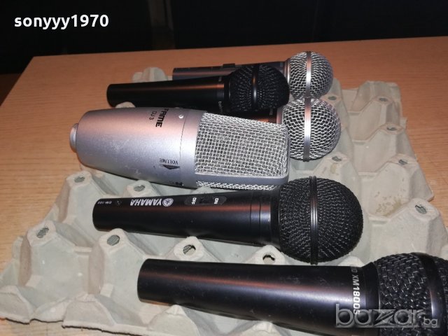 fame & shure & behringer & yamaha-profi microphone-швеицария, снимка 7 - Микрофони - 20932868