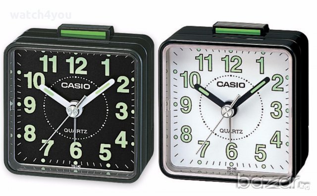 НОВ БУДИЛНИК CASIO TQ-140 С НЕОНОВ (ФОСФОРЕСЦИРАЩ) ДИСПЛЕЙ. БУДИЛНИЦИ КАСИО. ЧАСОВНИК С АЛАРМА, снимка 2 - Други - 11402683