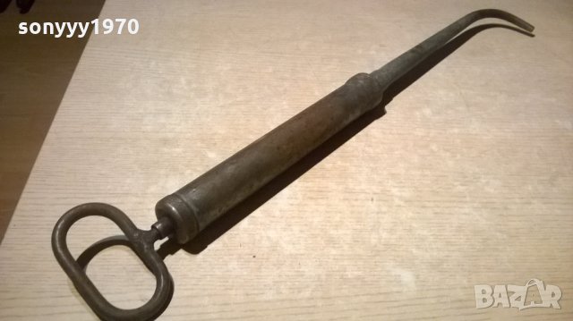 антик-стар голям текламит-96см-70см, снимка 4 - Други инструменти - 23946835