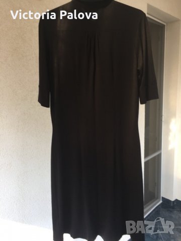 Дълга модерна рокля-риза , снимка 3 - Рокли - 24770138