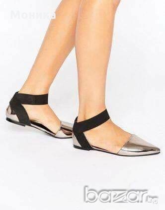 ЛИКВИДАЦИЯ НАЛИЧНИ Маркови Asos Остри сандали балеринки 37 номер
