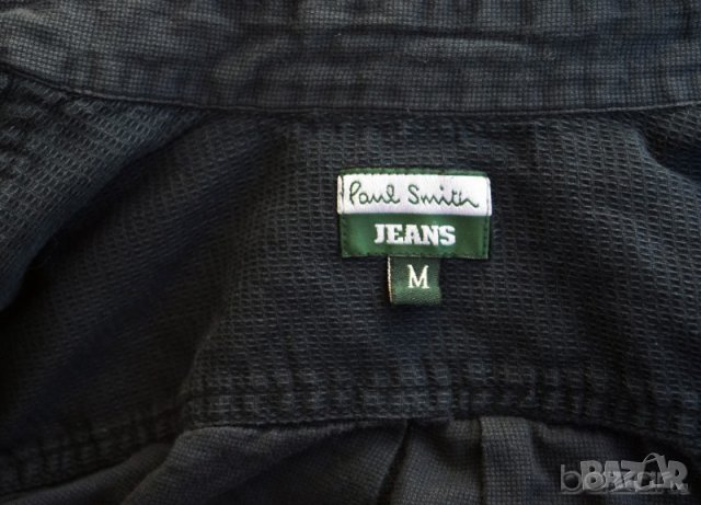 Paul Smith Jeans мъжка риза синя, снимка 3 - Ризи - 23461059